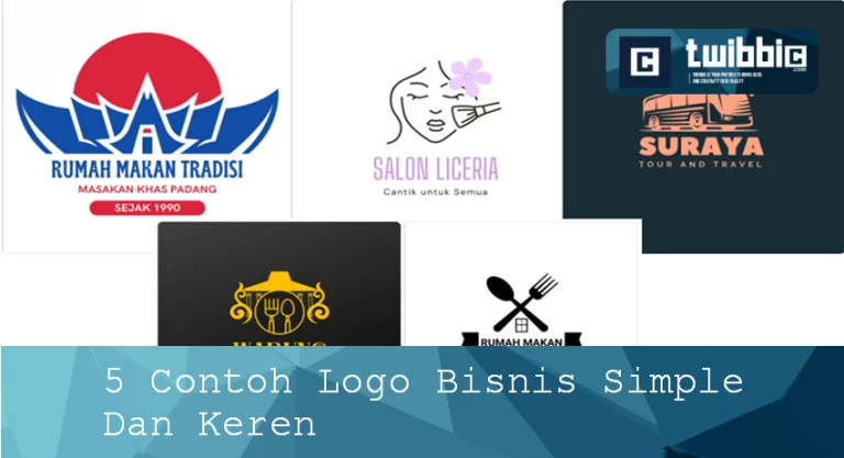 5 logo bisnis