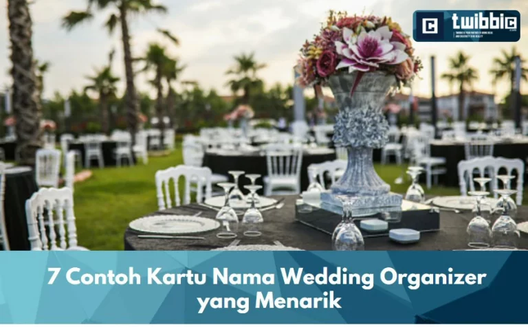 7 Contoh Kartu Nama Wedding Organizer yang Menarik