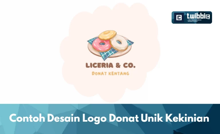 Contoh Desain Logo Donat