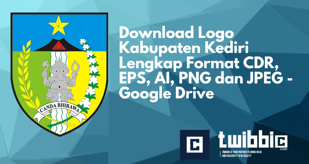 Download Logo Kabupaten Kediri Lengkap Format CDR EPS AI PNG Dan
