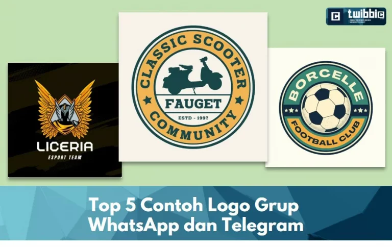 Top 5 Contoh Logo Grup WhatsApp dan Telegram