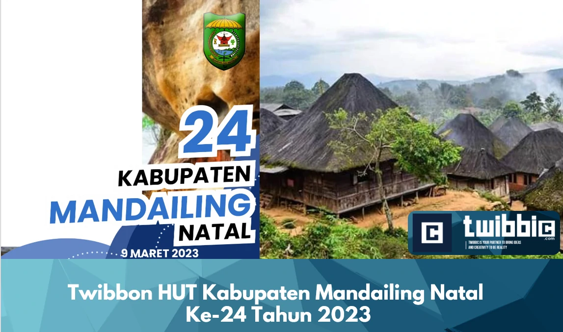 Twibbon HUT Kabupaten Mandailing Natal Ke-24 Tahun 2023