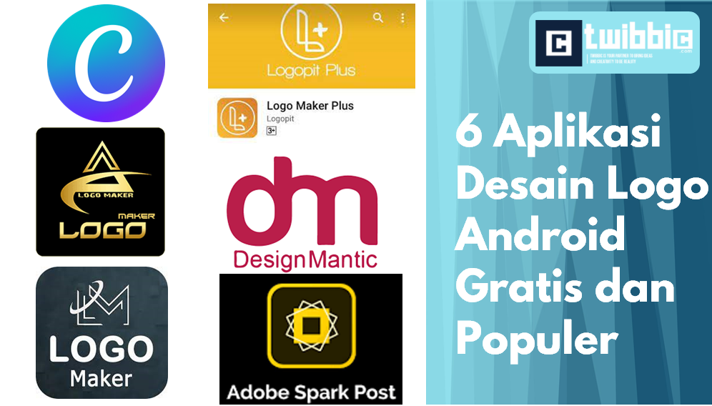 6 Aplikasi Desain Logo Android Gratis dan Populer